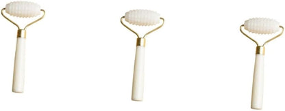3Pcs Jade Face Roller Tool Portable Facial Massager Face Roller Massager Facial Massage Tool Single Head Jade